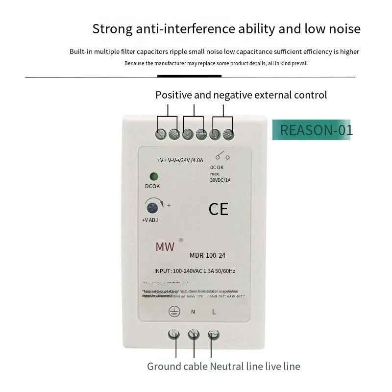 DIN Rail Original Factory Switching Power Supply Mdr-30-12V Power Supply