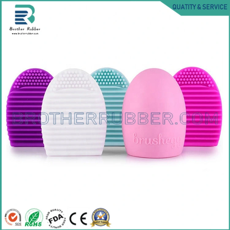 Cleaning Tool Cosmetic Brush Washing Silicone Egg for Makeup Brushes