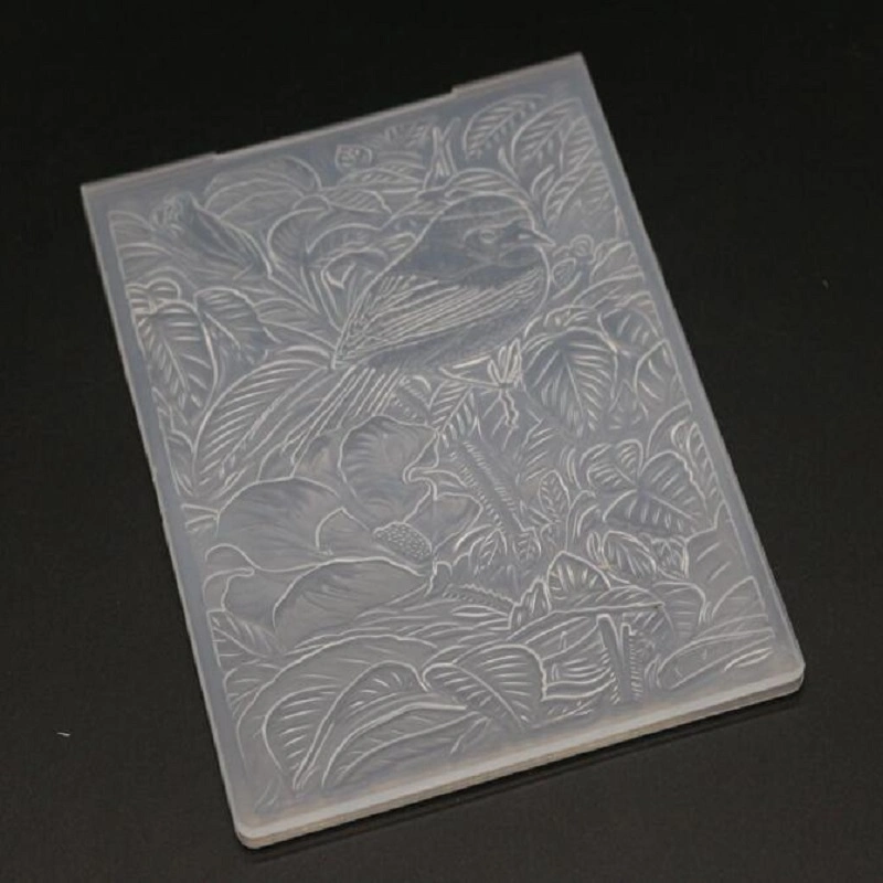 3D Bird Brach Embossing Folder for Card Making