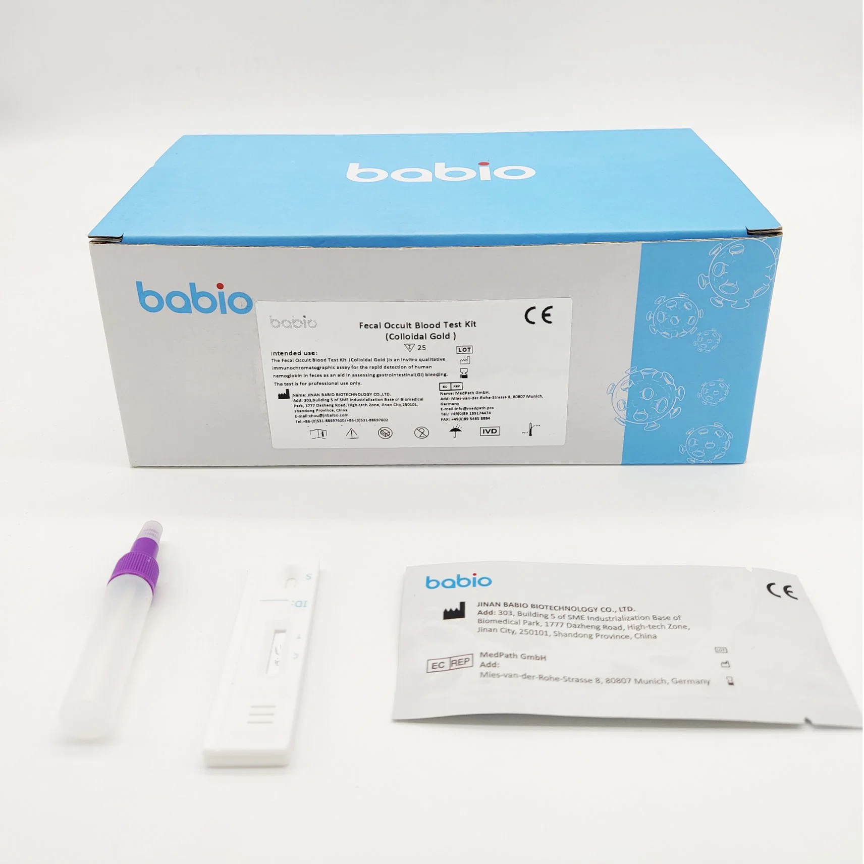 Stuhlokkult-Bluttest-Kit Immunochemischer Stuhlokkult-Bluttest