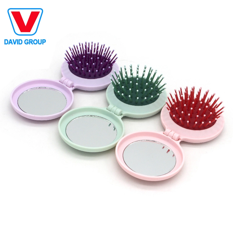 Factory Customize Logo Hair Brush Air Cushion Detangling Massage ABS Hair Brush