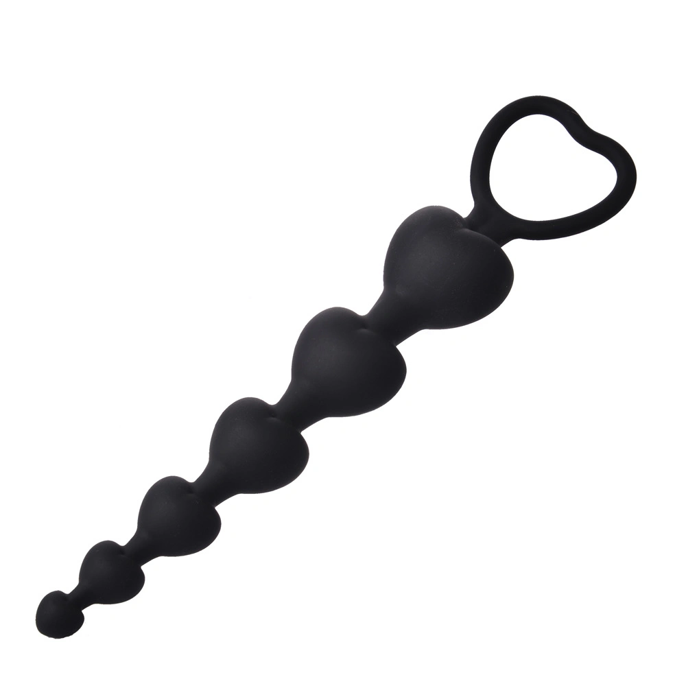 Environmental Protection Silicone Pull Beads Butt Plug Door Bolt Adult Sex Sex Product Back Court Stimulation Toy Massage L001