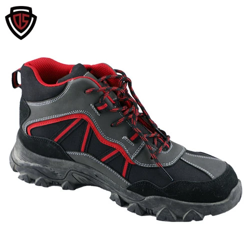 Double Safe Military PU Safety Steel Toe Shoes Wholesale/Supplier Custom Tactical for Men