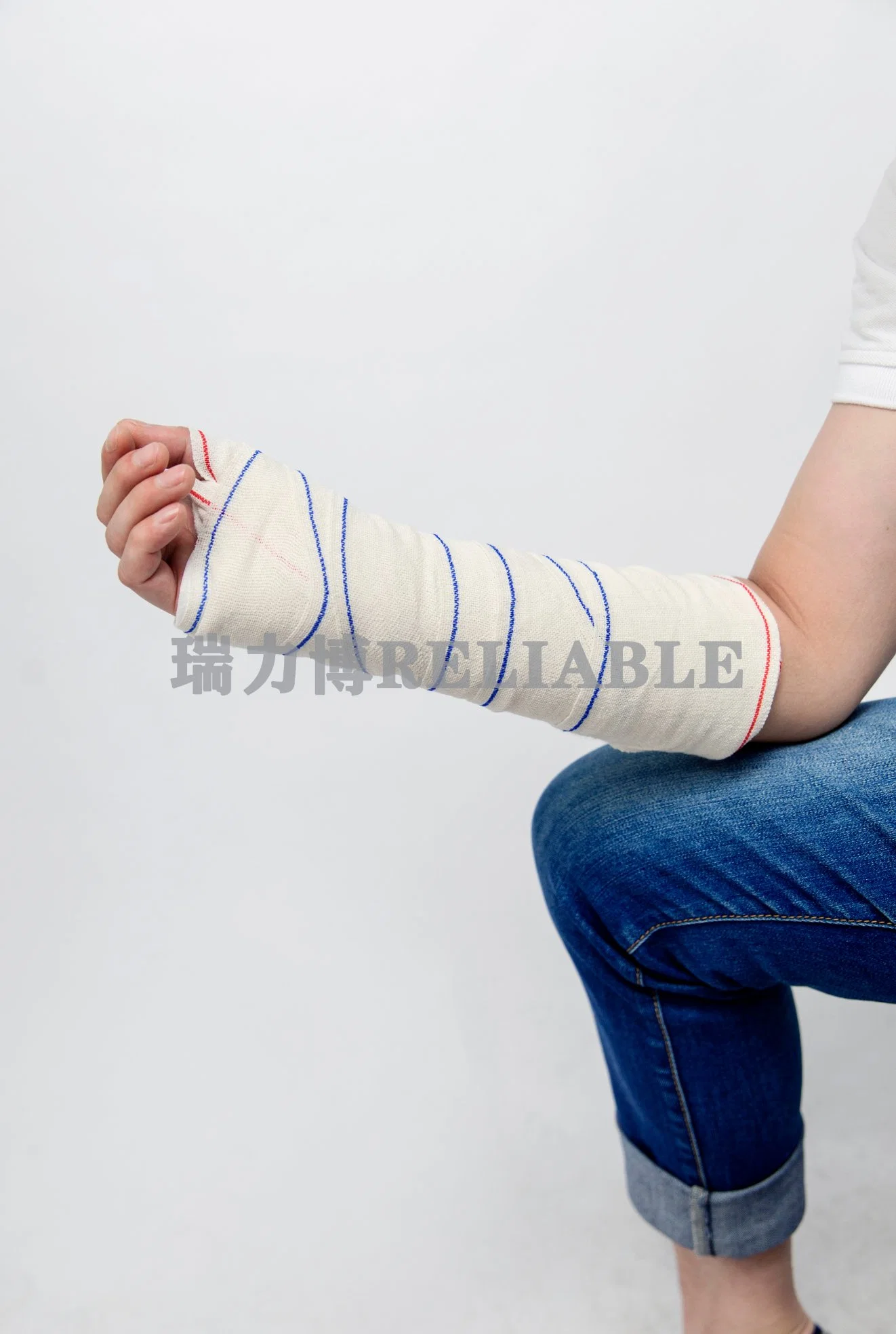 Rouleau de polymère de haute qualité d'une attelle Attelle jambe /médical/éclisses de flexible