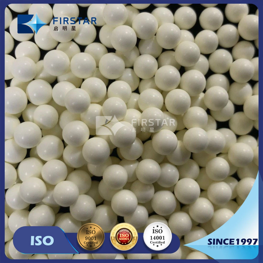 High Hardness Zirconium Silicate Grinding Meida 25kg Per Bag From Zibo China