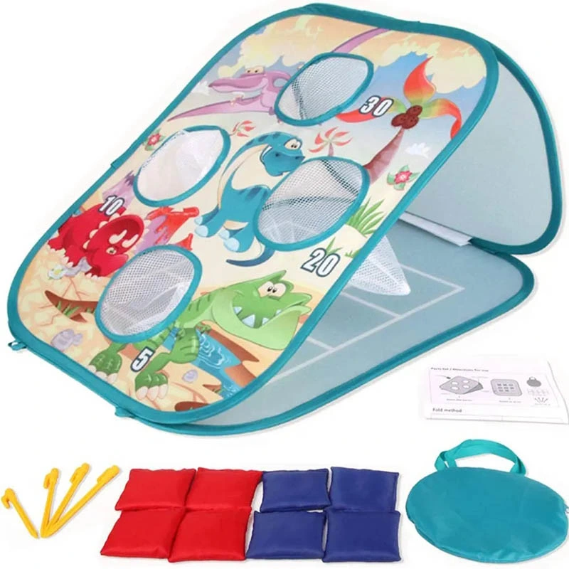 Bean Bag Hadern Universal Target Play Kinder Spielzeug Kinder Sport Spiel Eltern-Kind-Interaktion Dinosaurier Shooting Outdoor Indoor Dart Spiel