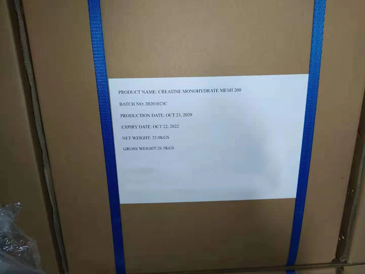 Usine de poudre pure d'alimentation de monohydrate de créatine monohydrate de créatine avec des prix de classe alimentaire