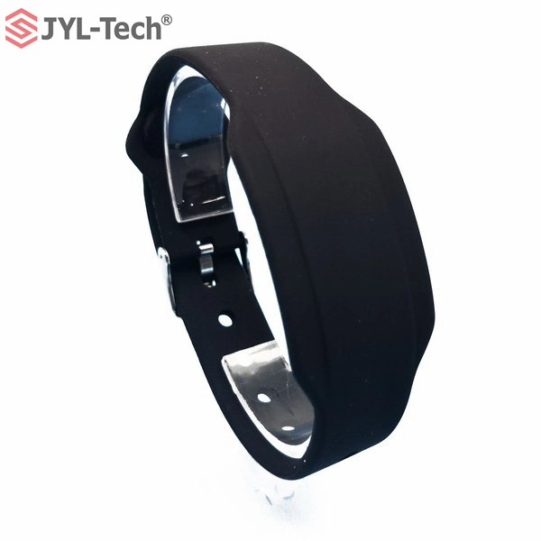 High quality/High cost performance Adjustable RFID NFC Silicone EMV Payment Wristband