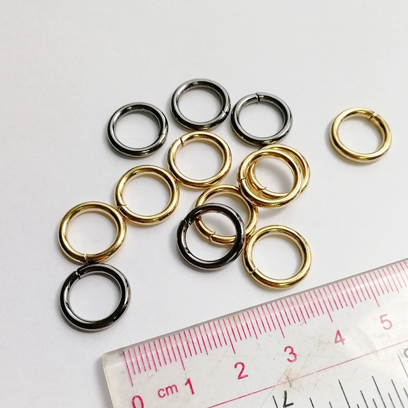 Iron O Rings Buckles Multiple Colors Op Keychain Loops Garment Accessories