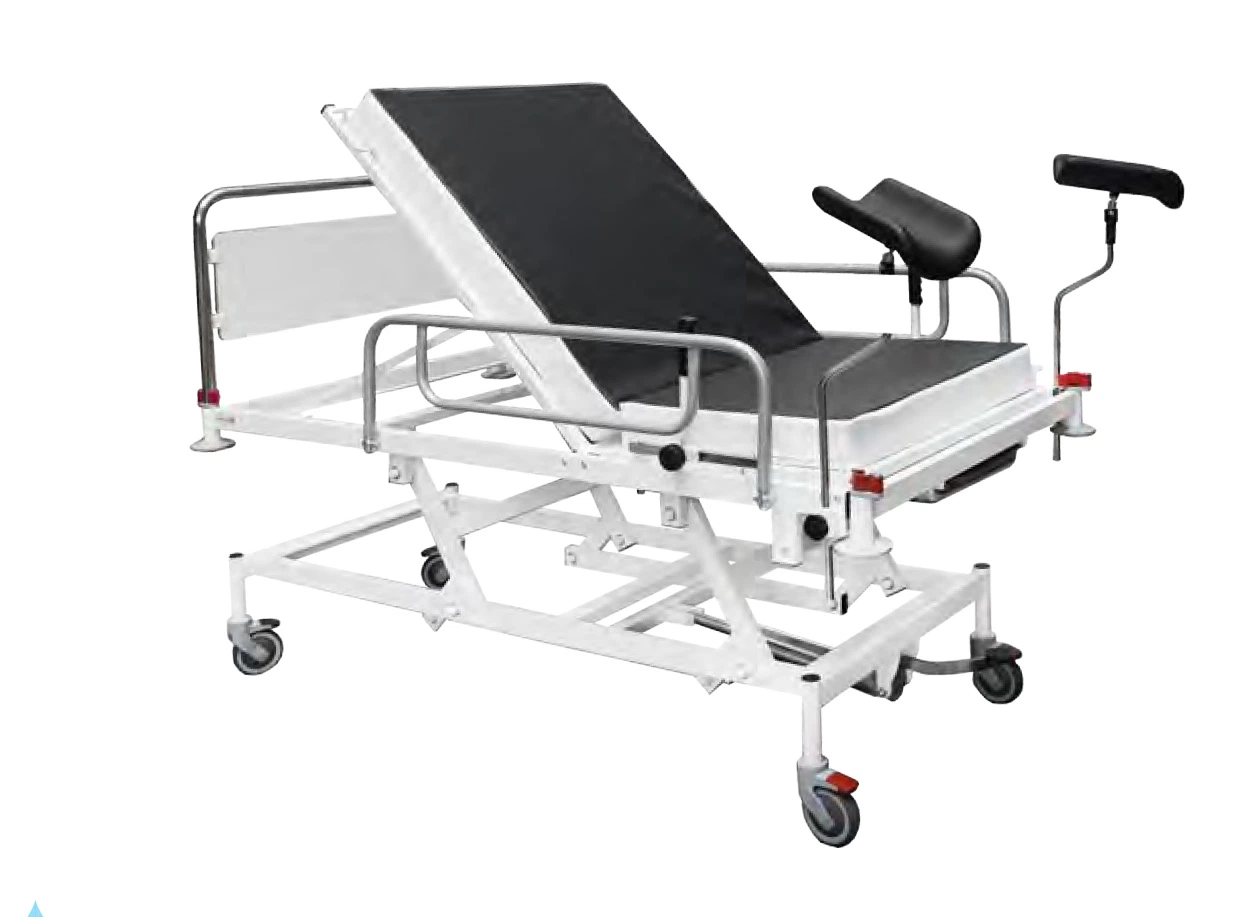 Mc-H03 Mobile Hospital Furniture Hydraulic Gynecological Obstetric Delivery Bed with Castors