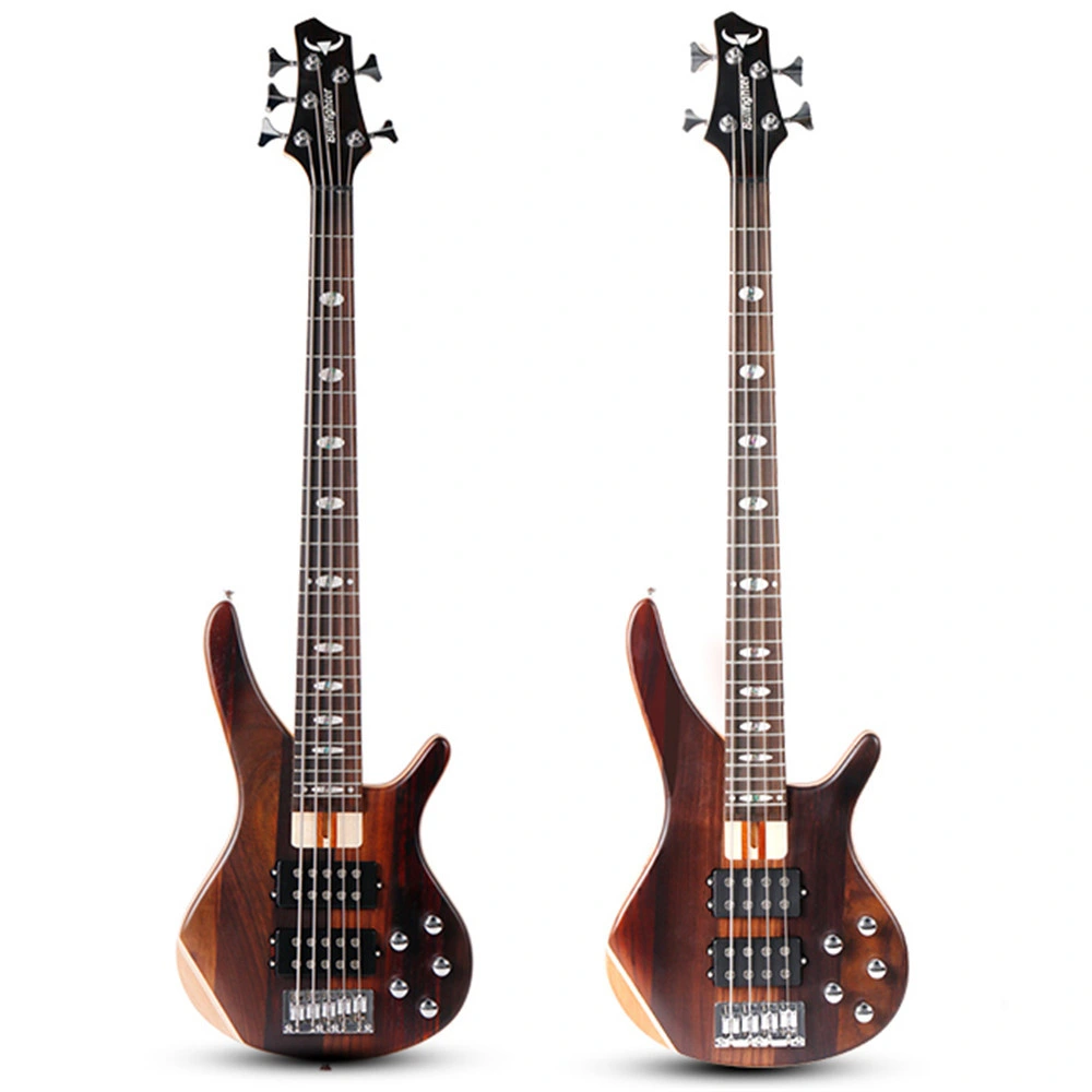 Großhandel/Lieferant High Grade 4 / 5 String E-Bass Gitarre