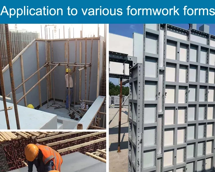 50+Times Use Blue 3/4 18 Concrete Deck Forms PP Construction Plastic Shuttering Slabs WPC Formwork Panels Building Boards