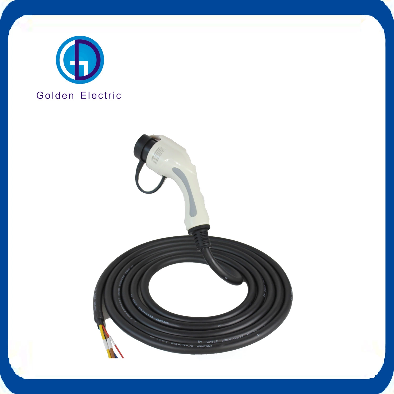 Hv Flame Retardant High Voltage EV Power Charger Electrical Electric Copper Wire Cable