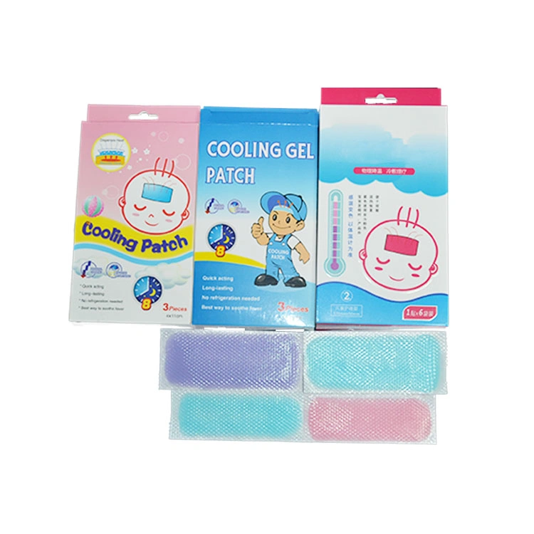 Best Selling Colorful Ice Fever Cool-Kid Gel Cooling Gel Patch