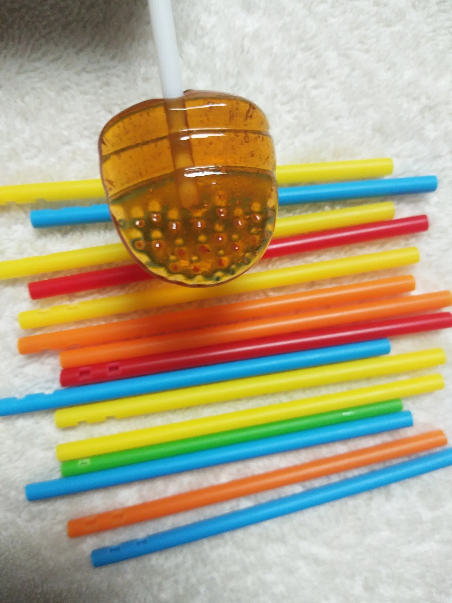 La FDA aprobó la eliminación de plástico caramelos Lollipop Palos el material de envoltura Stick para Lollypop