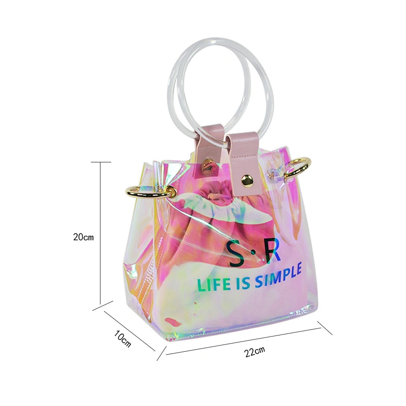 Wholesale/Supplier Fashion Holographic PVC Laser Clear Makeup Bag Manufacturer Travel Cosmetic Bags&Cases