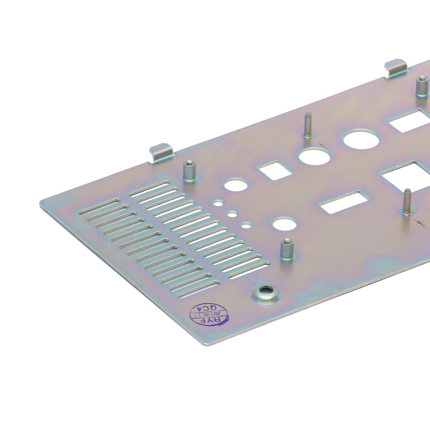 Custom Welding Laser Cutting Bending Stamped Processing Metal Parts Fabricating Prototype Service