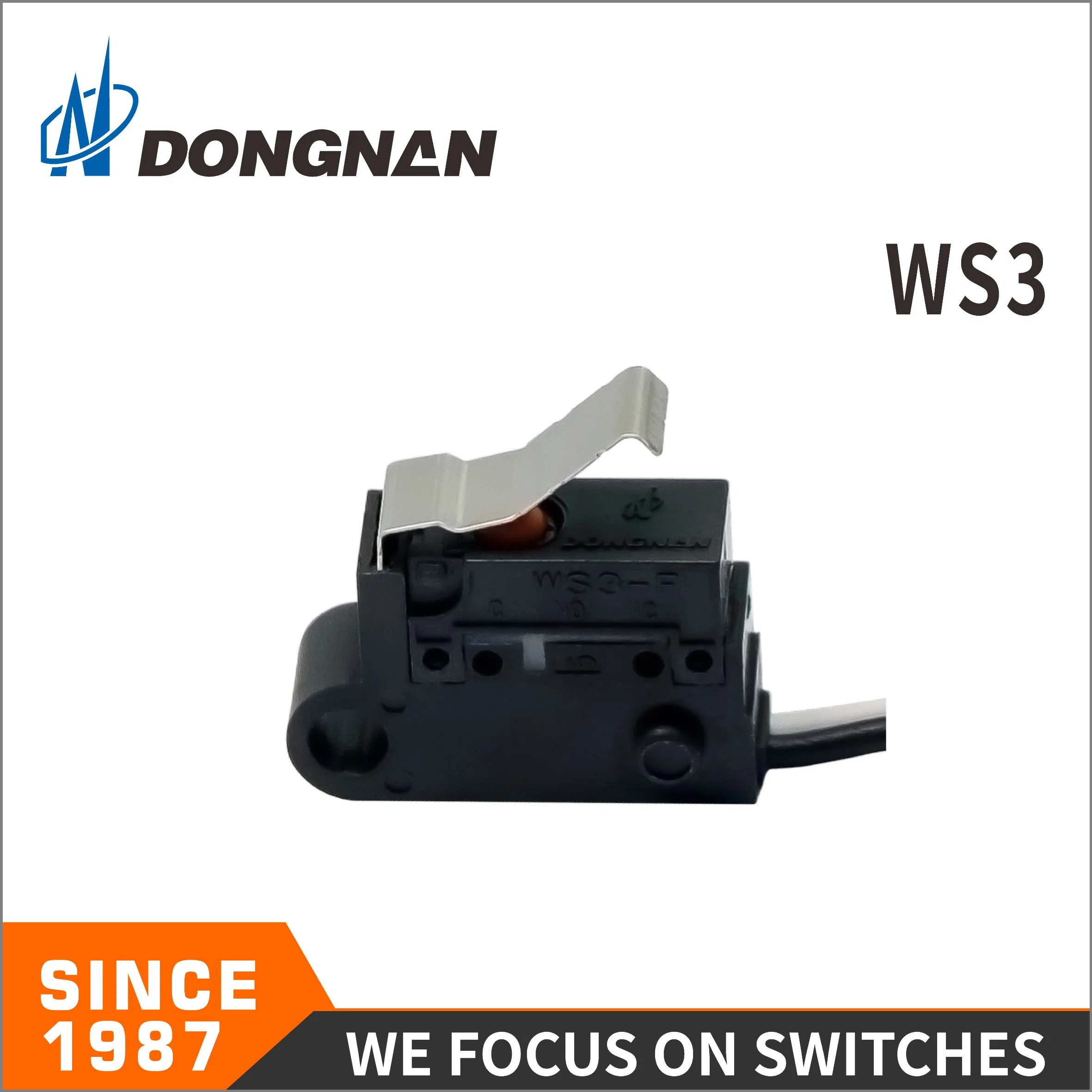 Dongnan Ws3 Automobile Waterproof Micro Switch Manufacturer