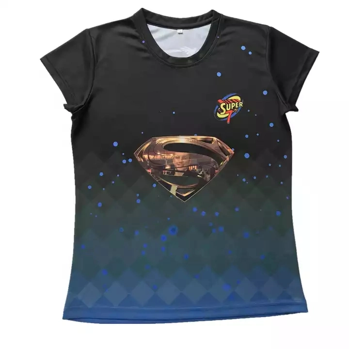 Custom Sports Polyester Sublimation T Shirt Apparel Mens Sublimated T-Shirt Quick Dry Clothing