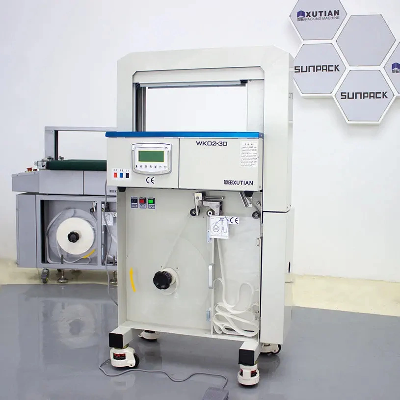 Automatic Banding Machine with Press Paper Bags Packaging Machine