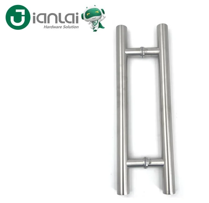 Stainless Steel Wooden Door Hardware Double Side Door Handle