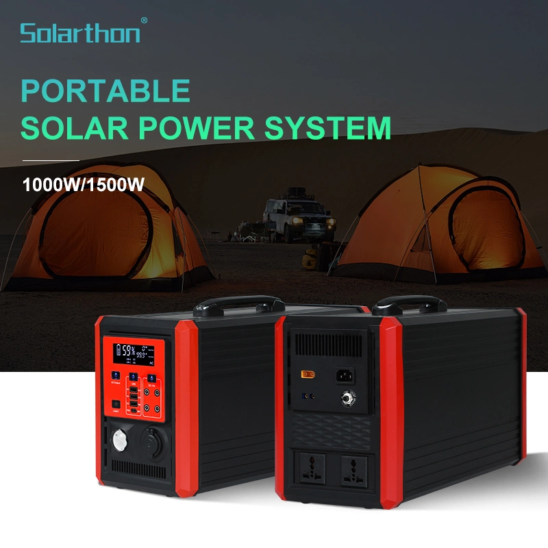 China 18.7 Solarthon Outdoor Emergency Power Supply Solar System Home