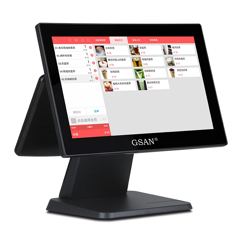 Tablet-Like Touch Screen 16: 9 Wide Screen Cash Register