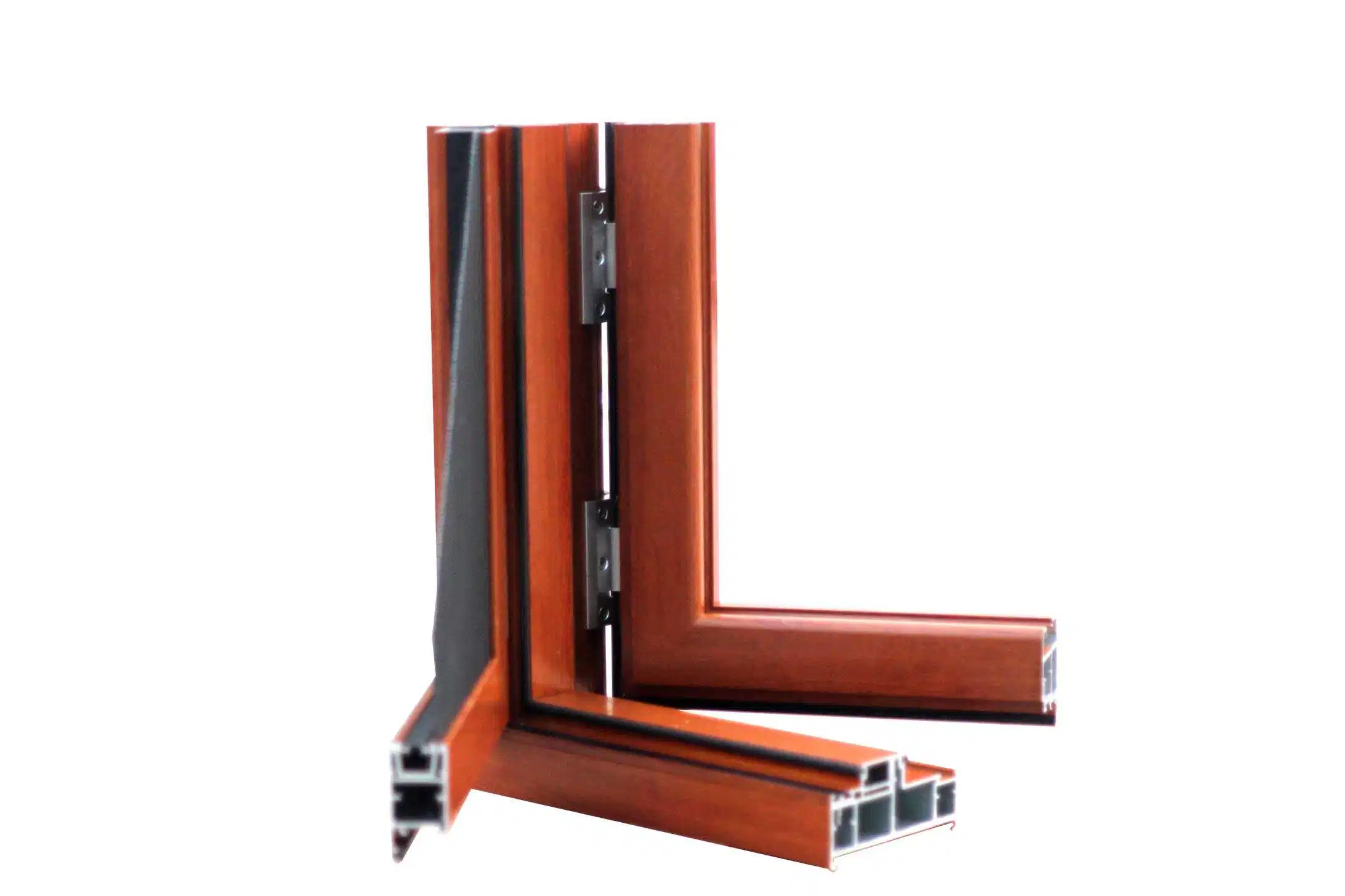 American Style Thermal Break Swing Aluminium Bulletproof Soundproof Tempered Glass Isolation Window