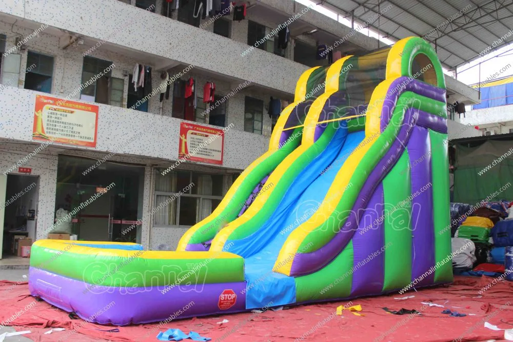 Commercial Outdoor Giant Inflatable Water Slide Jumping Castle Beach Inflatable Water Slide Chsl891