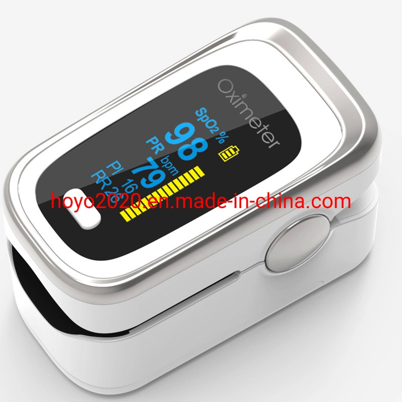 Portable Small Home SpO2 Pulse Oximeter LED Screen Medical Equipment Finger Pulse Oximeter China Factor Fingertip Pulse Sensor Oximeter OLED TFT LED Blood