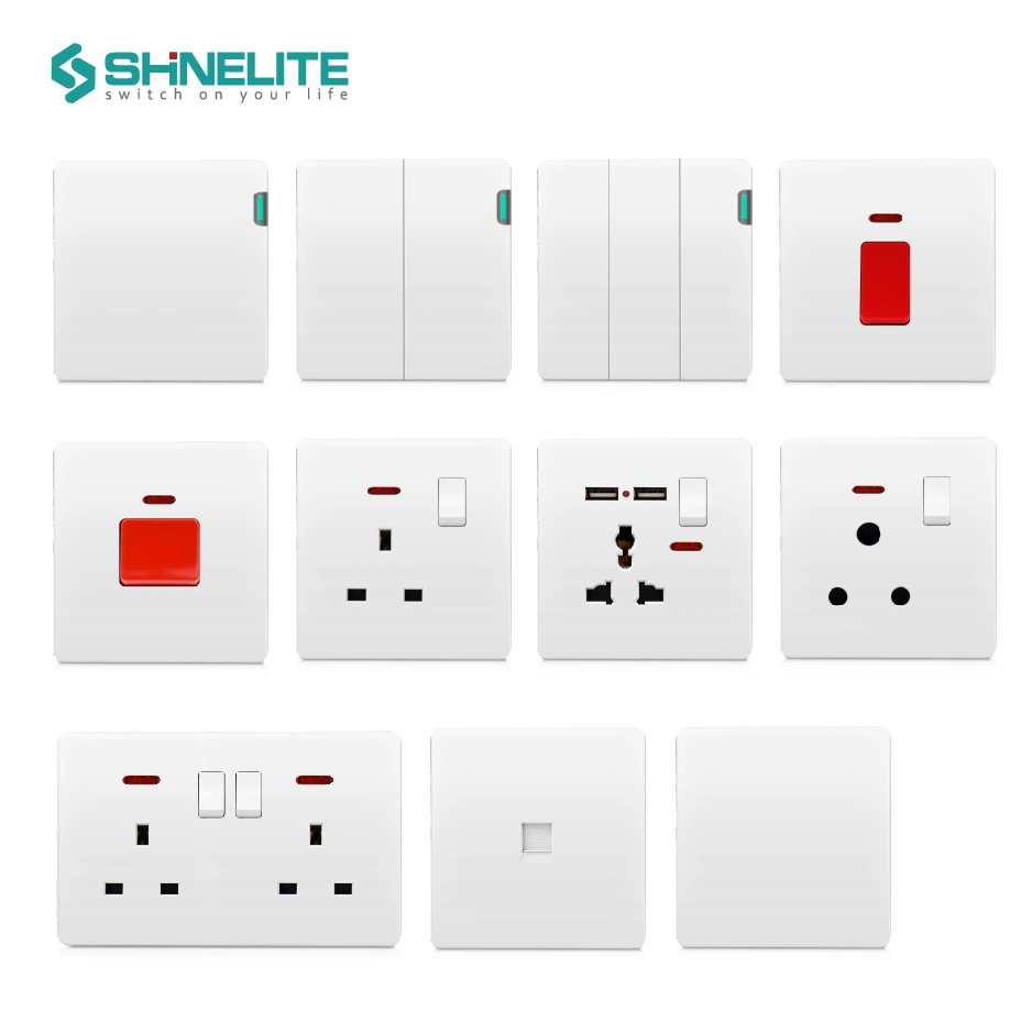 Cheapest Factory Price Wall Switch and Sockets Simple Lighting Switch