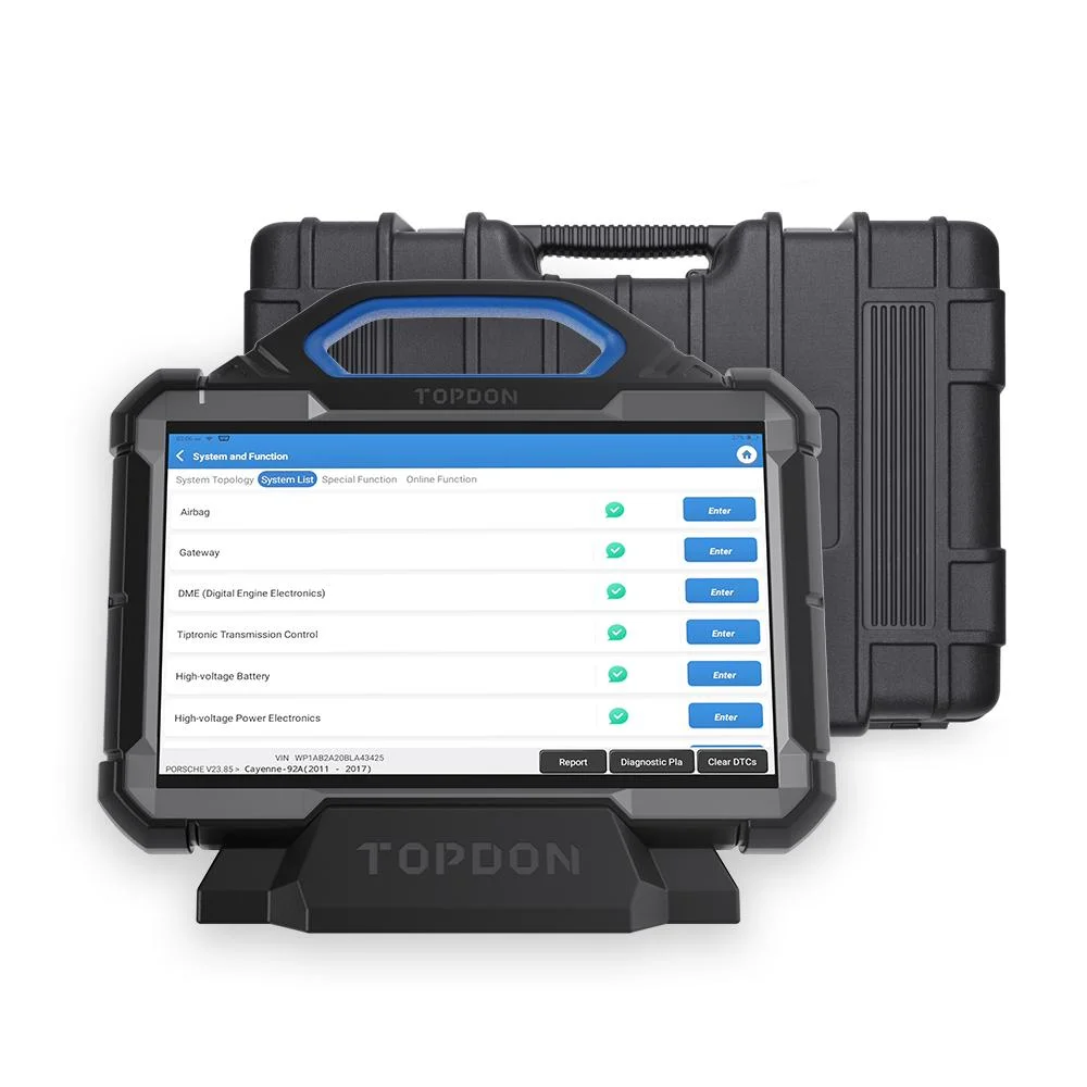 Topdon Europe UK America Stock Phoenix Smart Thankcar OBD2 Professional Scanner Full Diagnostic Tool Code Reader for Range Rover Diagnostic Scanner Tool Machine