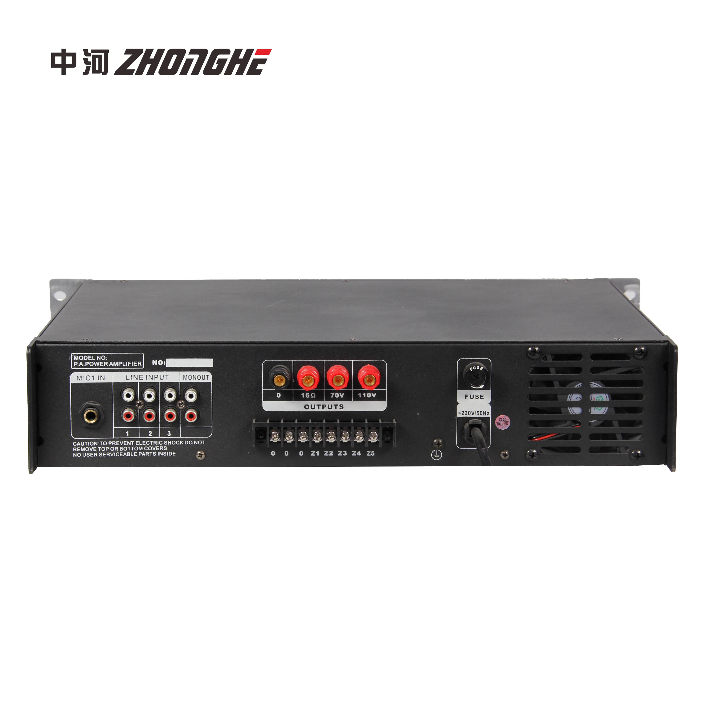 Système audio PA 250W amplificateur de puissance de 5 zones