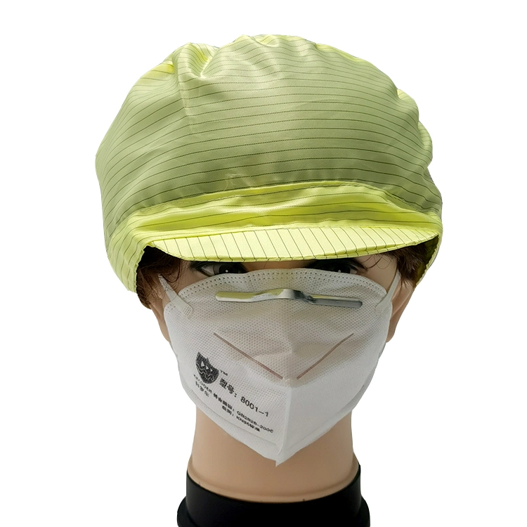 Competitive Price Dust Proof Washable Many Colors Antistatic Cleanroom Cap