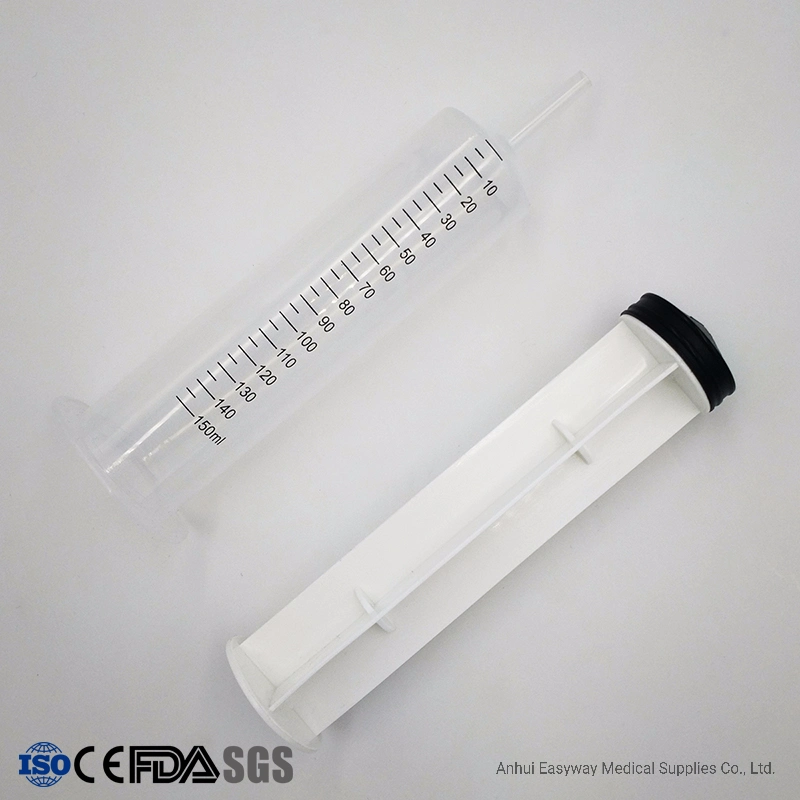 Plastic Feeding Syringe Catheter Tip 50cc 100cc 200cc 300cc