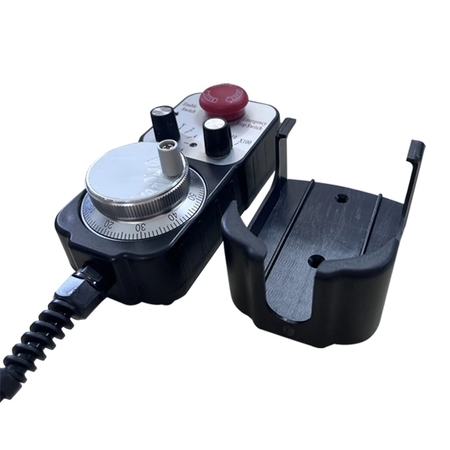 High Voltage 25/100 P/R Emergency Stop Button Mpg Handwheel Manual Electronic Pulse Generator