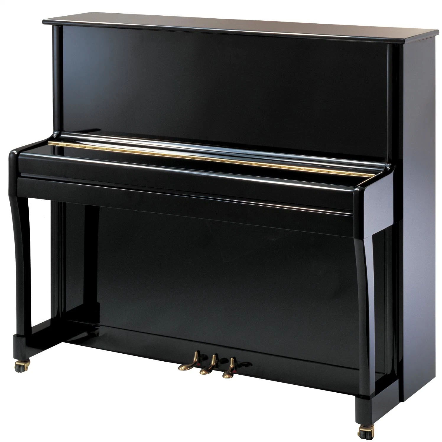 88-Key Upright Piano with Stool