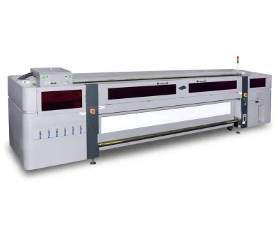 3.2m Hybrid UV Printer for Banner Vinyl Mesh PVC Wood Glass Acrylic