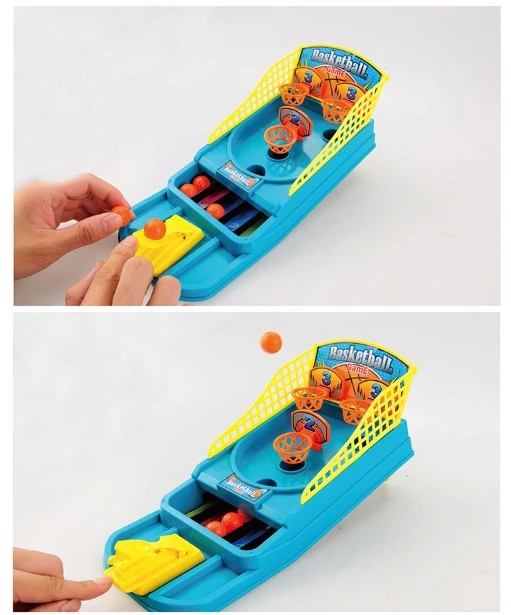 Gift Plastic Mini Score Tabletop Finger Toys Board Basketball Game for Kid