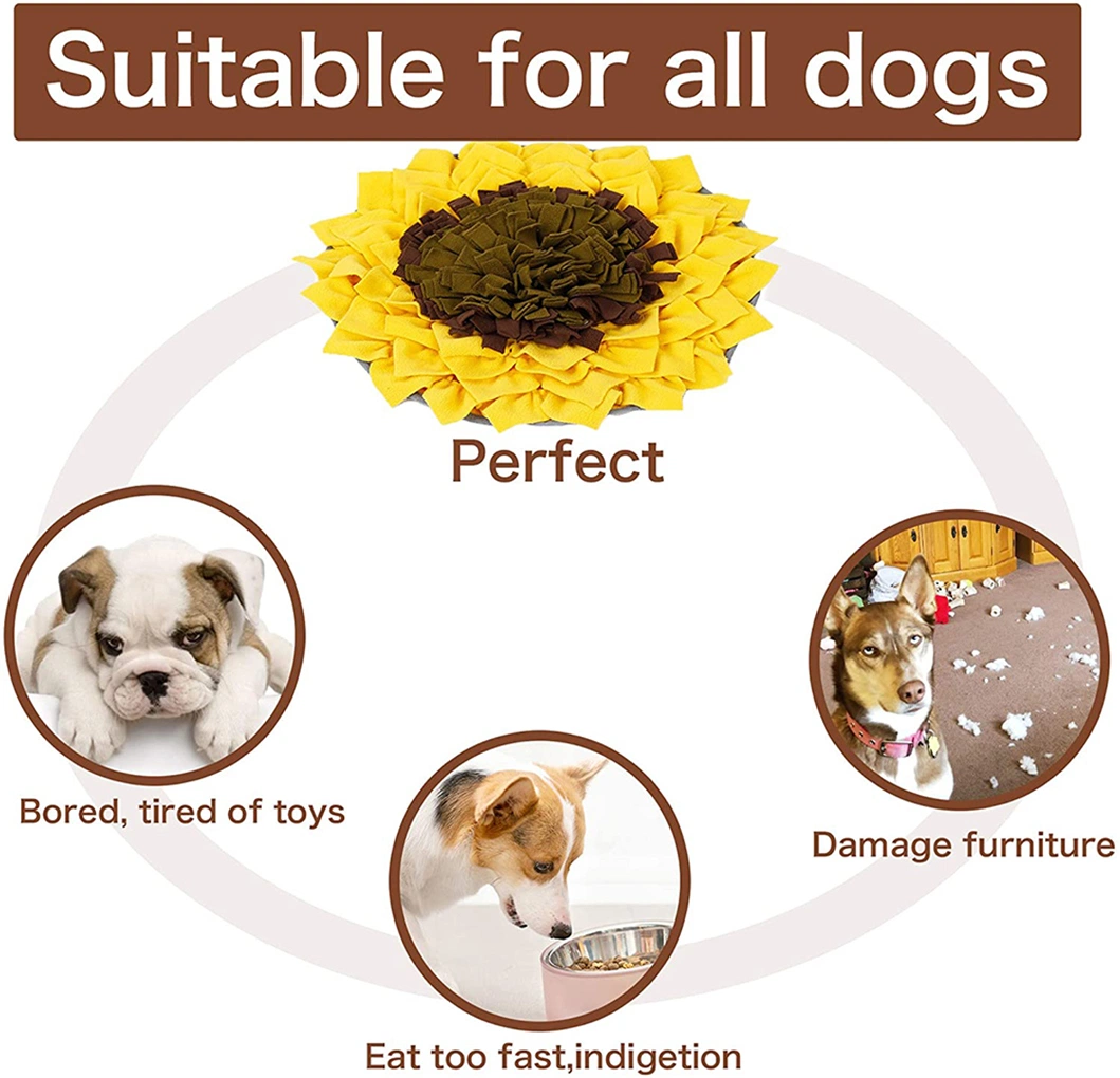 Wholesale/Supplier Shaker Fleece Dog Sniffing Mat for Dog