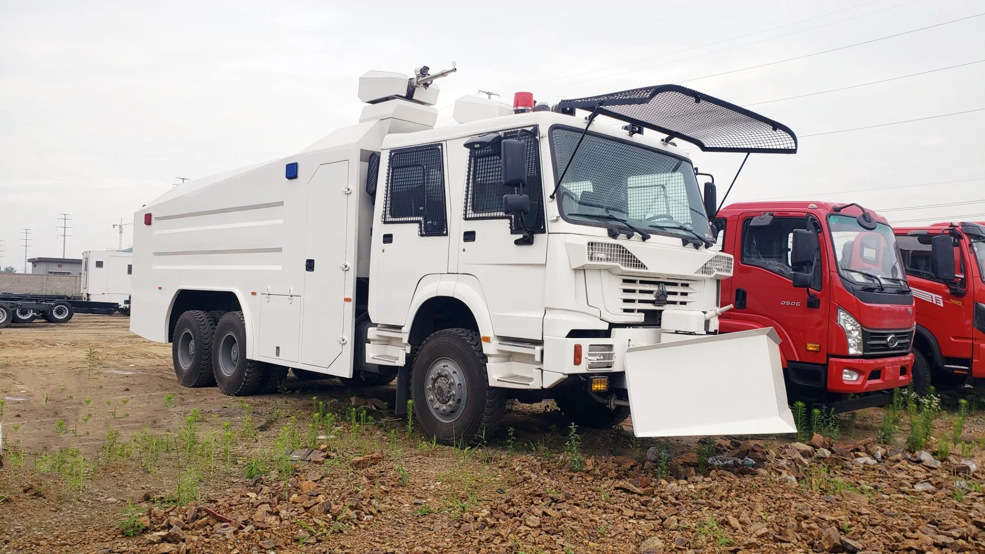 Iisuzu 4X4 6X4 Used to Disperse Illegal Aggregators Explosion-Proof Dispersion Vehicle