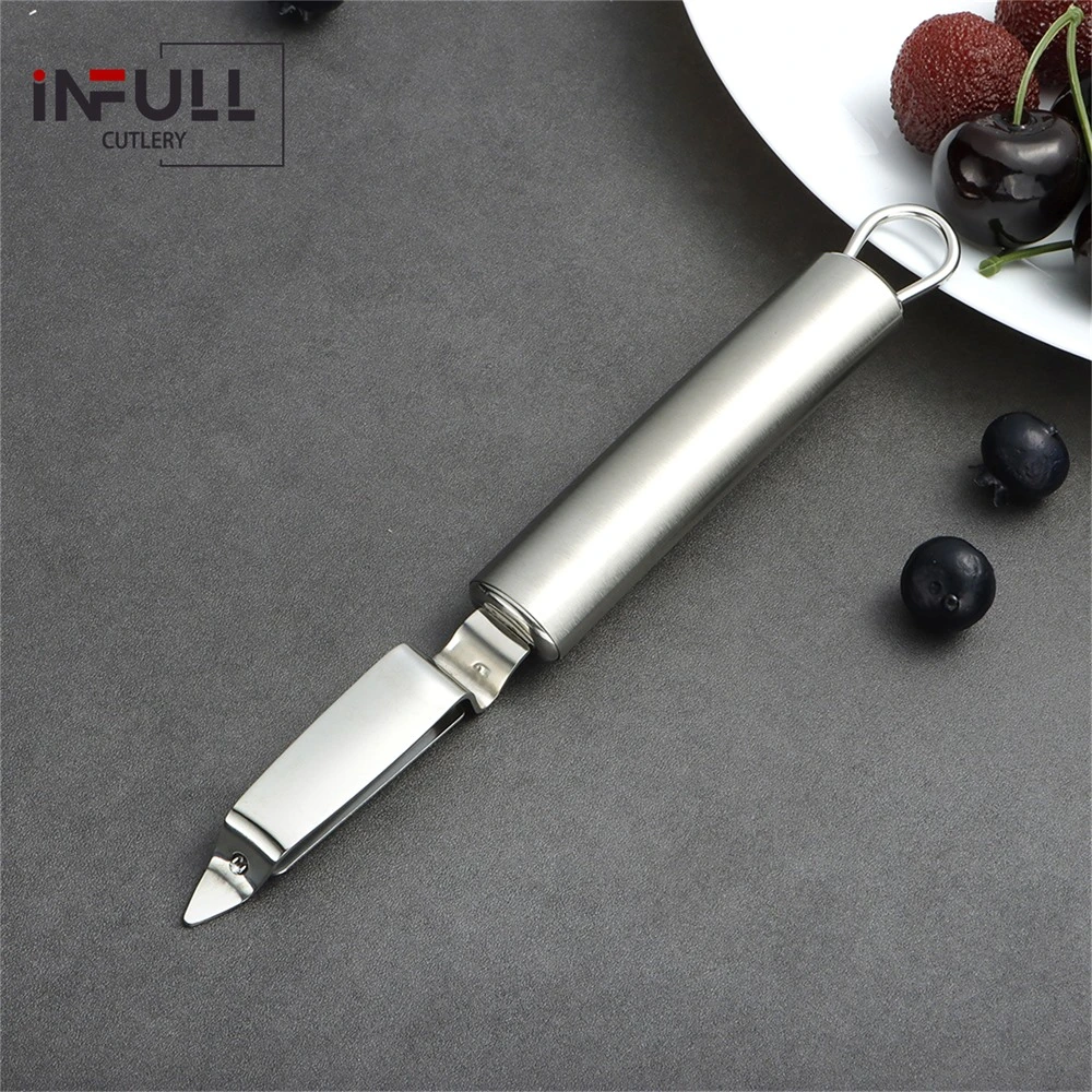 Best Sell Kitchen Custom Stainless Steel Triangle Planer Apple Lemon Vegetable Fruit Peeler