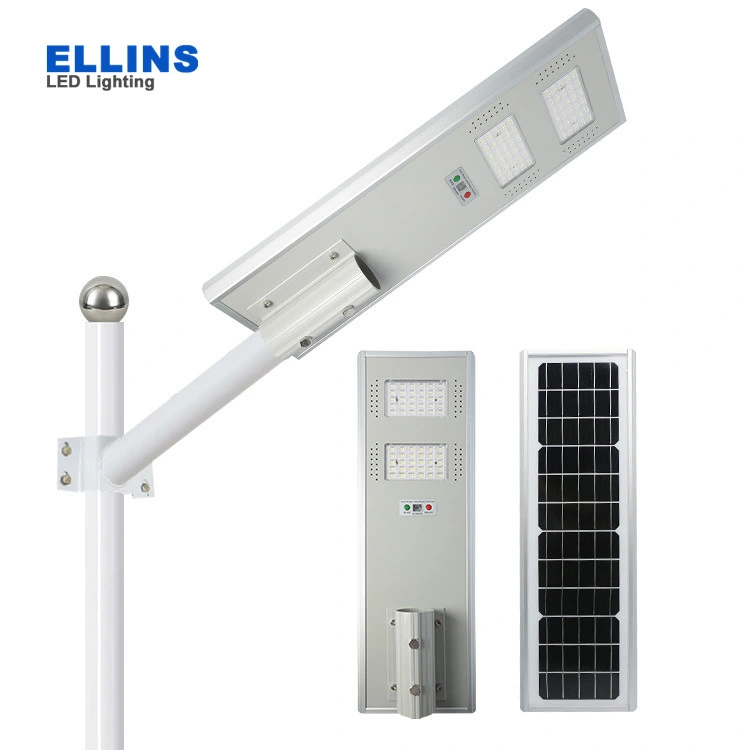 LiFePO4 Battery Aluminum Housing Solar Power LED Street Lamp