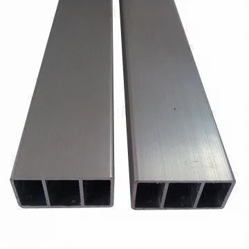 Aleación de aluminio Perfil 4032 4043 aleación de aluminio rectangular de tubo Tubo de aluminio
