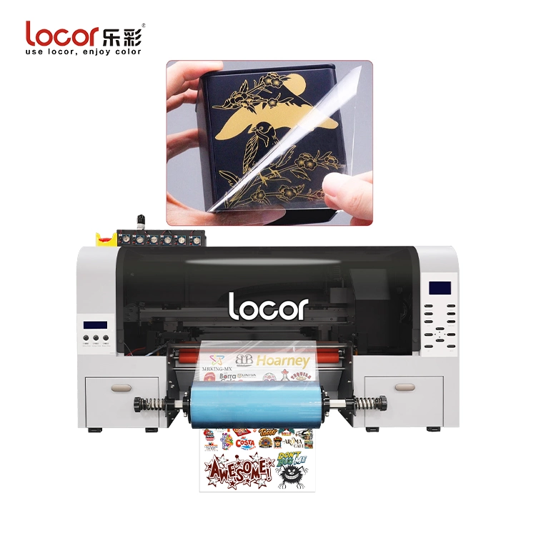 Locor ab Filmrolle UV DTF-Drucker Cold Transfer Label Aufkleber Drucker Druckmaschinen Drucker