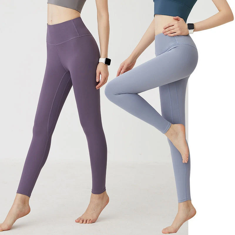 Pantalones de yoga Peach las caderas de la mujer tramo Slim adelgazante de la base de cintura alta elevación Butt pantalones pantalones de entrenamiento de Fitness mallas de la mujer