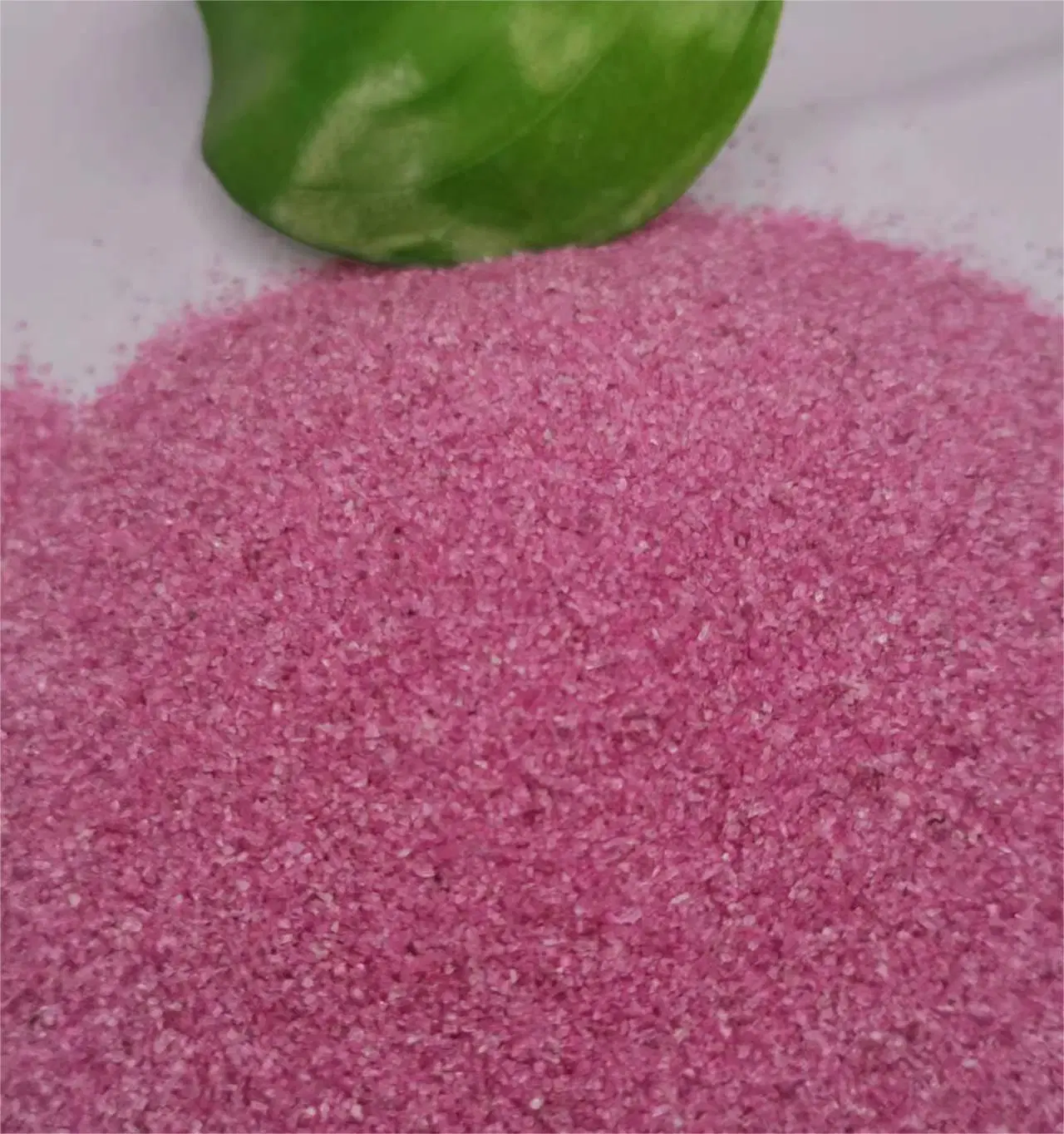 Pink Corundum Tip Crystal Chrome Corundum Section Abrasive Polishing