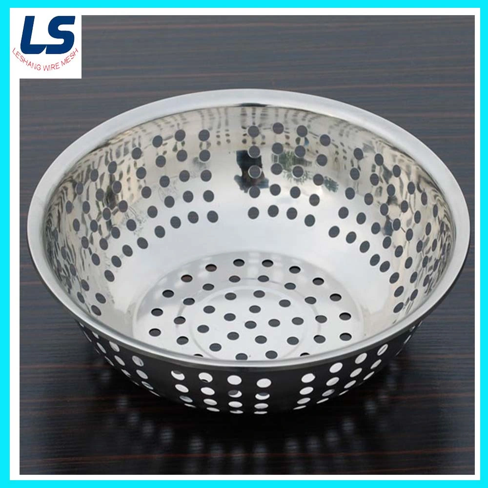 Stainless Steel Kitchen Drain Basket or Storage and Organization Basket