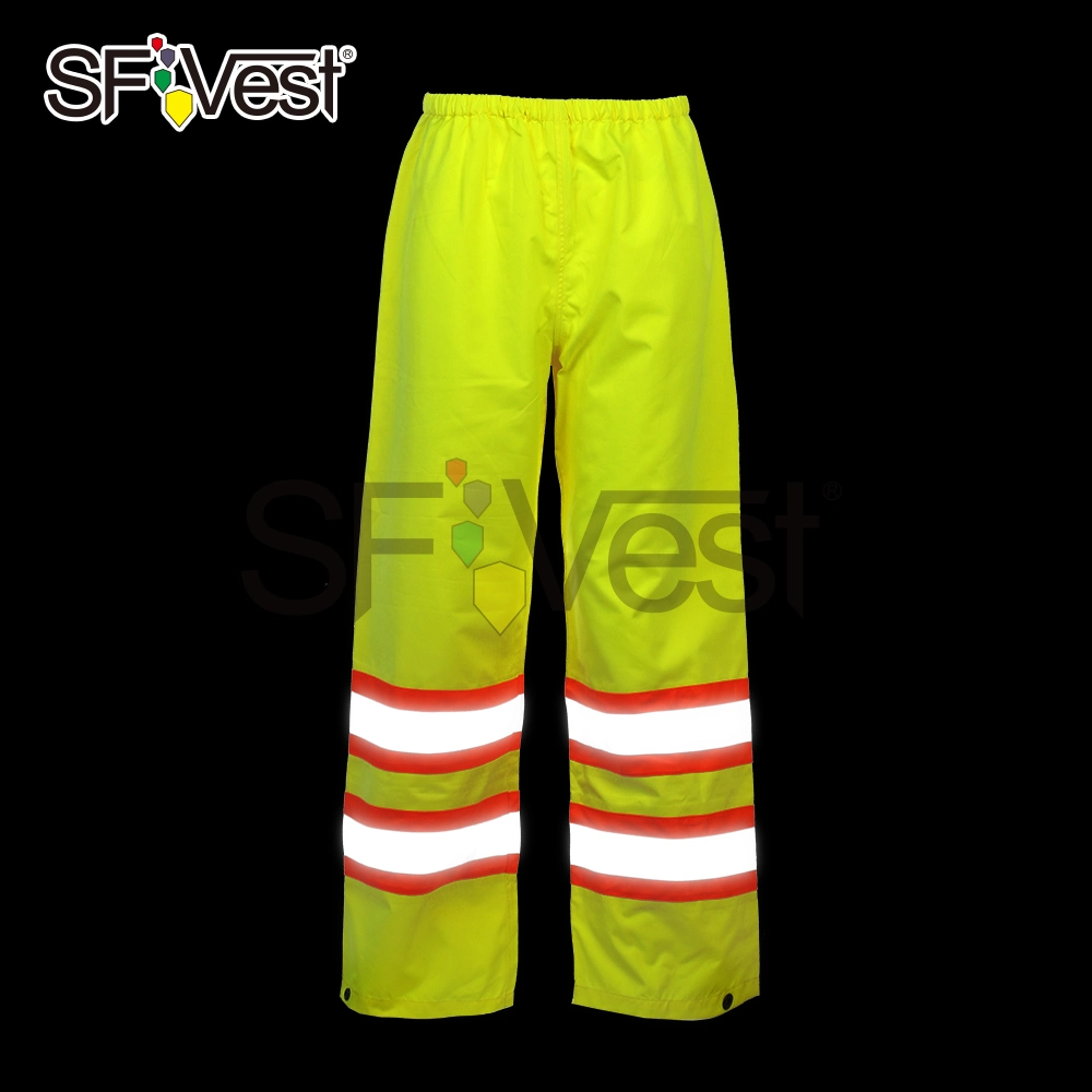 Safety Trousers High Visibility Work Wear Reflective Protective Clothing