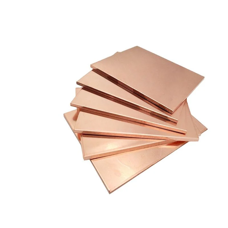 Flat Copper Roofing Sheets Pure Copper Plate C10100 C11000 Price Per Kg for Sale